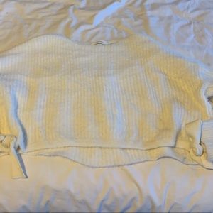 Cute boutique white sweater!